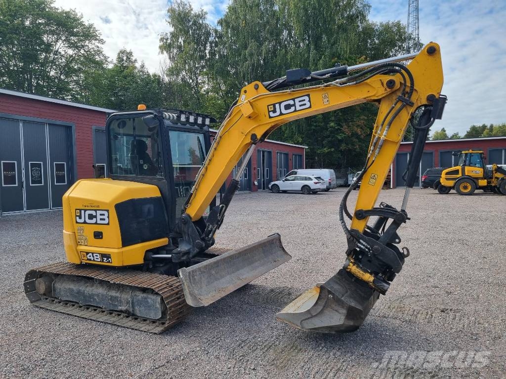 JCB 48 Z-1 Mini ekskavatörler, 7 tona dek