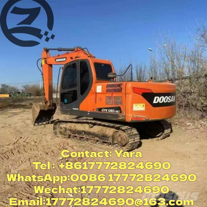 Doosan DX120-9C Kāpurķēžu ekskavatori