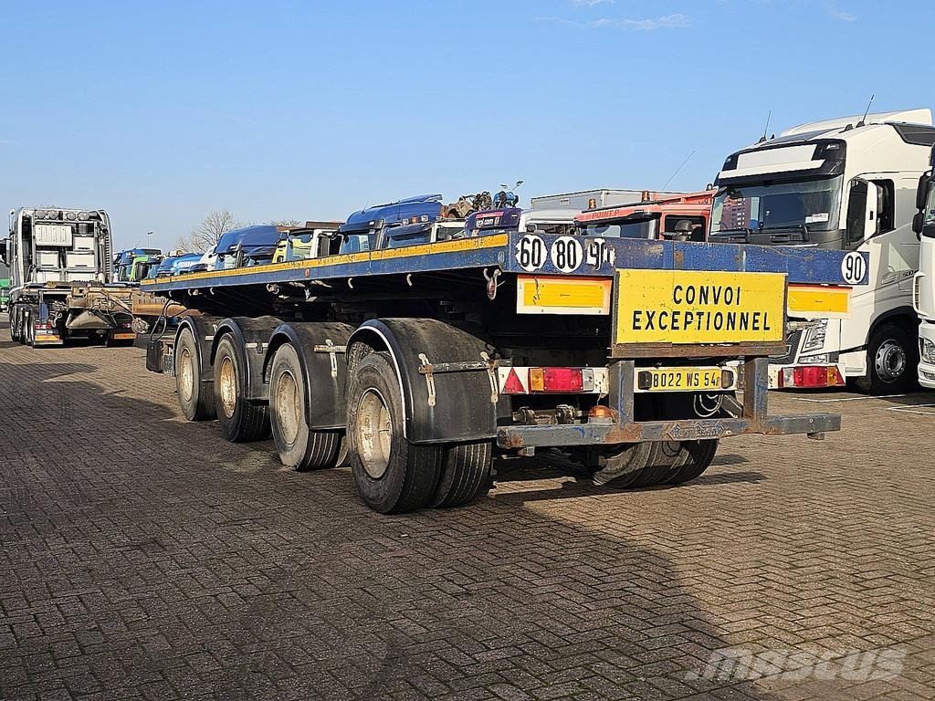 Nooteboom ORIGINAL 100 ton,extendable Brønnhenger semi