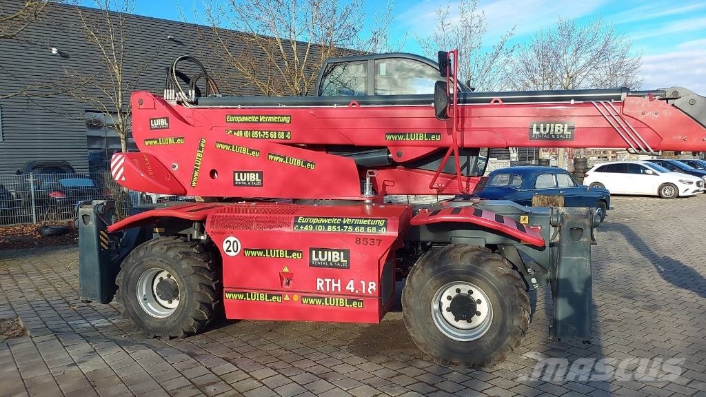 Magni RTH 4.18, Teleskopstapler Roto 18m/4t Kurottajat