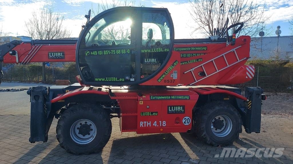 Magni RTH 4.18, Teleskopstapler Roto 18m/4t Kurottajat
