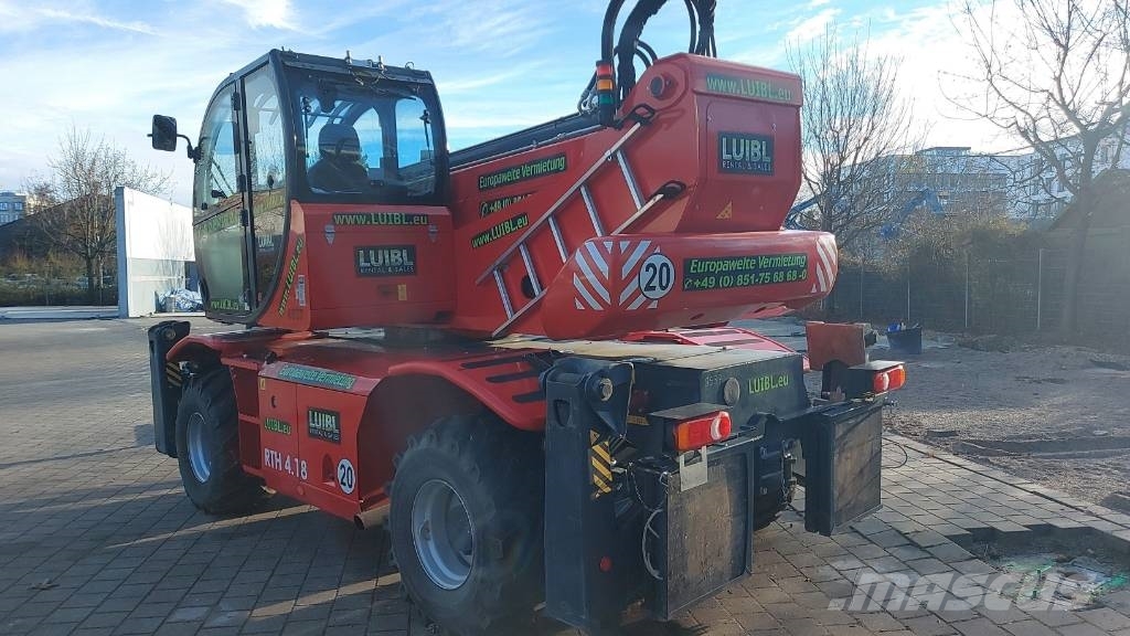 Magni RTH 4.18, Teleskopstapler Roto 18m/4t Kurottajat