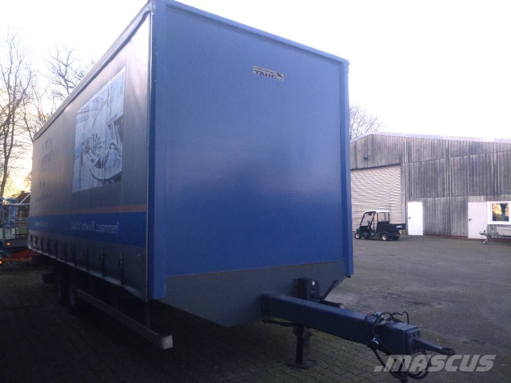 Tang ZCS 105 TÜV/SP NEU Platós / Ponyvás pótkocsik
