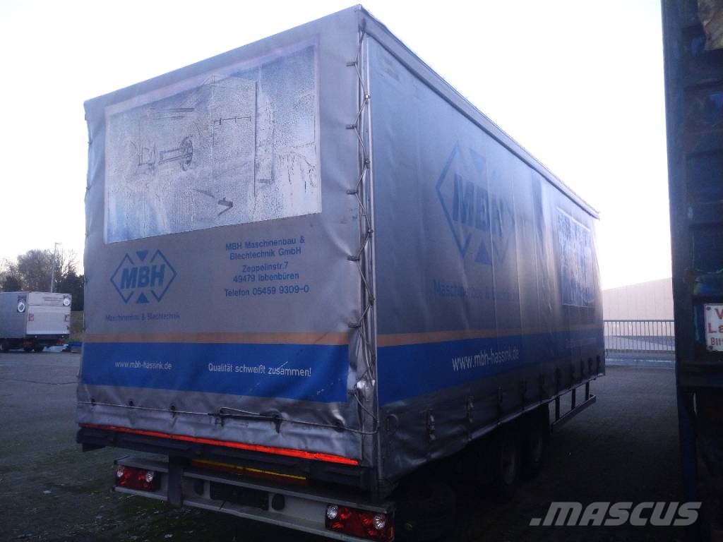 Tang ZCS 105 TÜV/SP NEU Platós / Ponyvás pótkocsik
