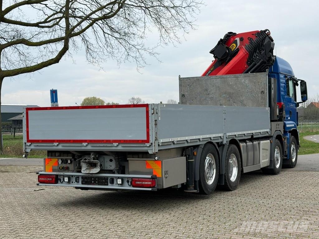 MAN TGS 35.510 8x2!!EURO 6 PALFINGER 58002 TEC LIER!!T رافعات صالحة لكل أنواع الطرق