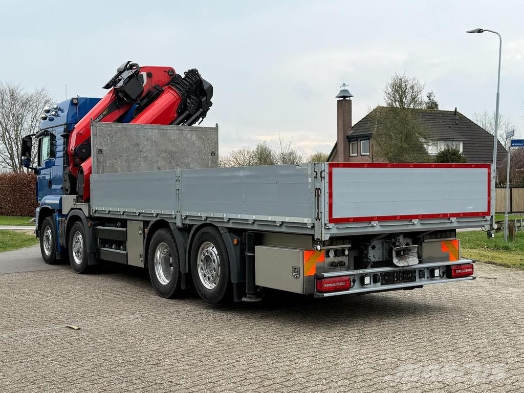 MAN TGS 35.510 8x2!!EURO 6 PALFINGER 58002 TEC LIER!!T رافعات صالحة لكل أنواع الطرق