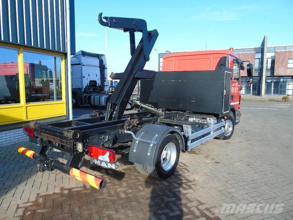 MAN TGL 8.150 + EURO 6 شاحنات الرافعات الخطافية