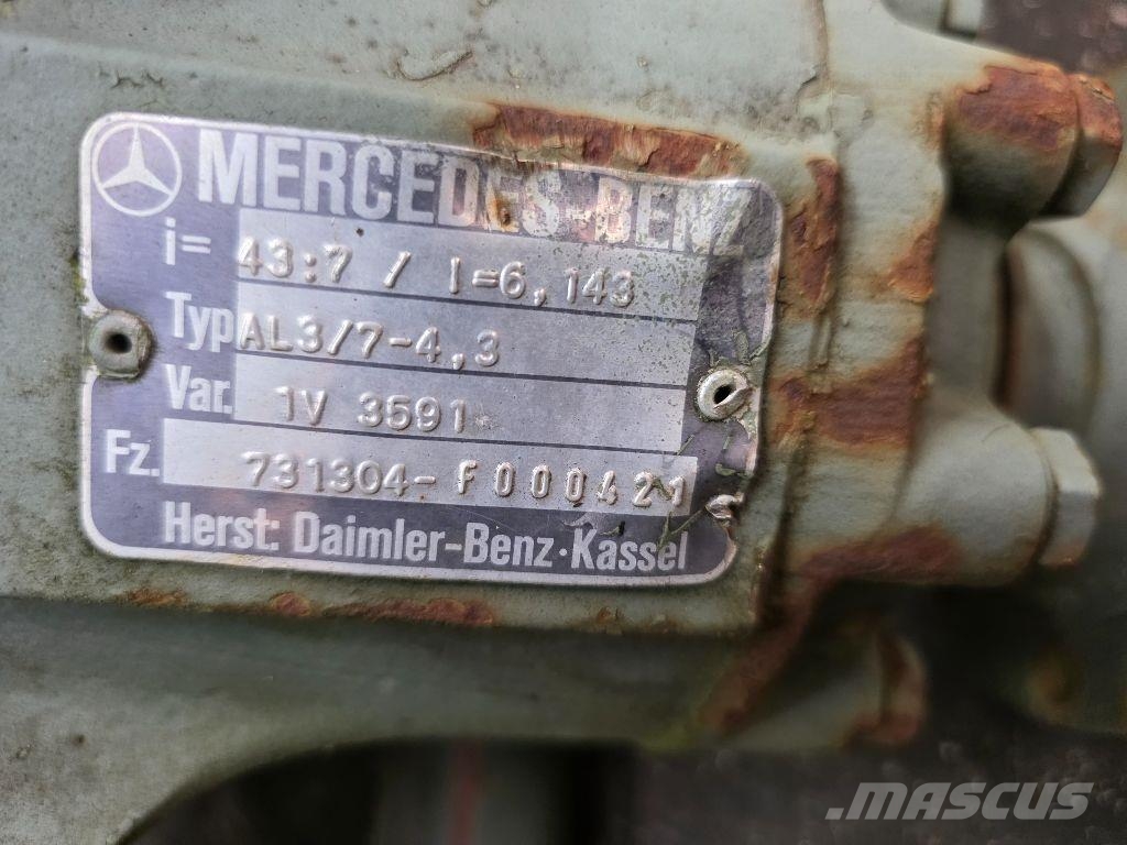 Mercedes-Benz AL 3/7-4,3 43:7 Driven Frontaxle Osovine