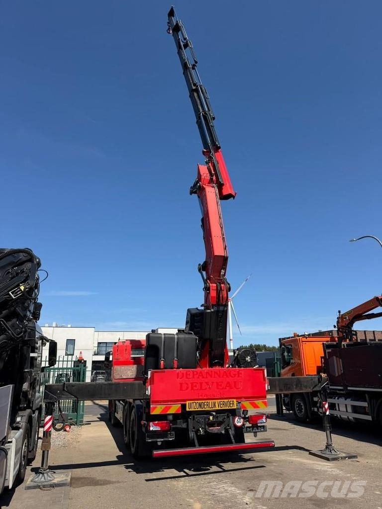 MAN TGS 37.440 8X4 + CRANE FASSI F820 (6x) - *265.000k Kranen voor alle terreinen