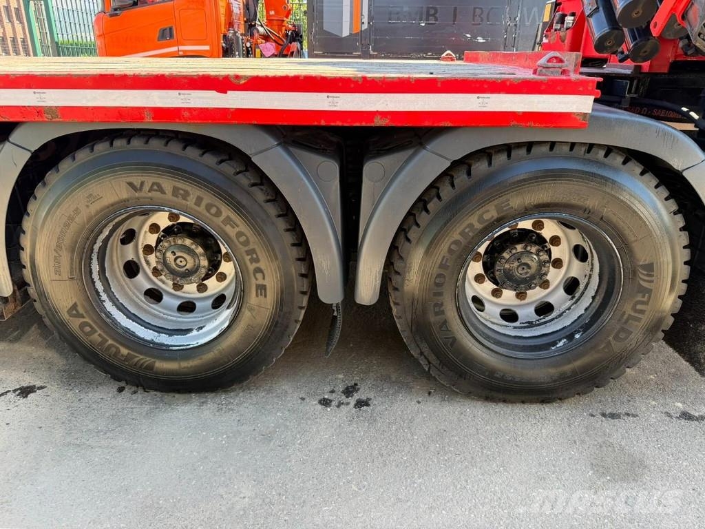 MAN TGS 37.440 8X4 + CRANE FASSI F820 (6x) - *265.000k Kranen voor alle terreinen