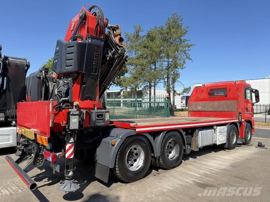 MAN TGS 37.440 8X4 + CRANE FASSI F820 (6x) - *265.000k Kranen voor alle terreinen