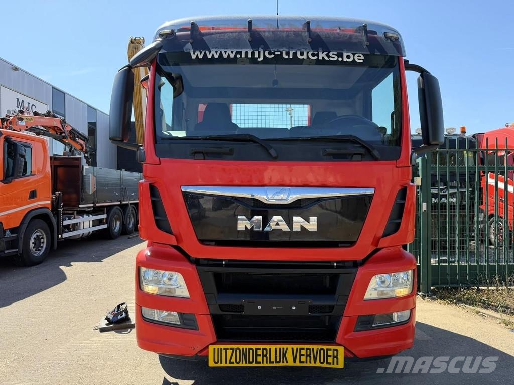 MAN TGS 37.440 8X4 + CRANE FASSI F820 (6x) - *265.000k Kranen voor alle terreinen