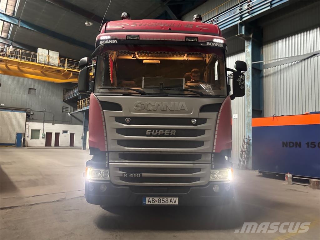 Scania R 410 + PANAV TV 018M Flakbilar