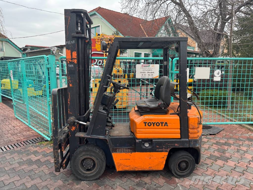 Toyota 5 FGF 15 /42/ V-4152 OB LPG (dujiniai) krautuvai