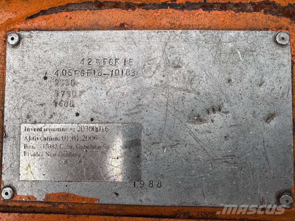 Toyota 5 FGF 15 /42/ V-4152 OB LPG (dujiniai) krautuvai