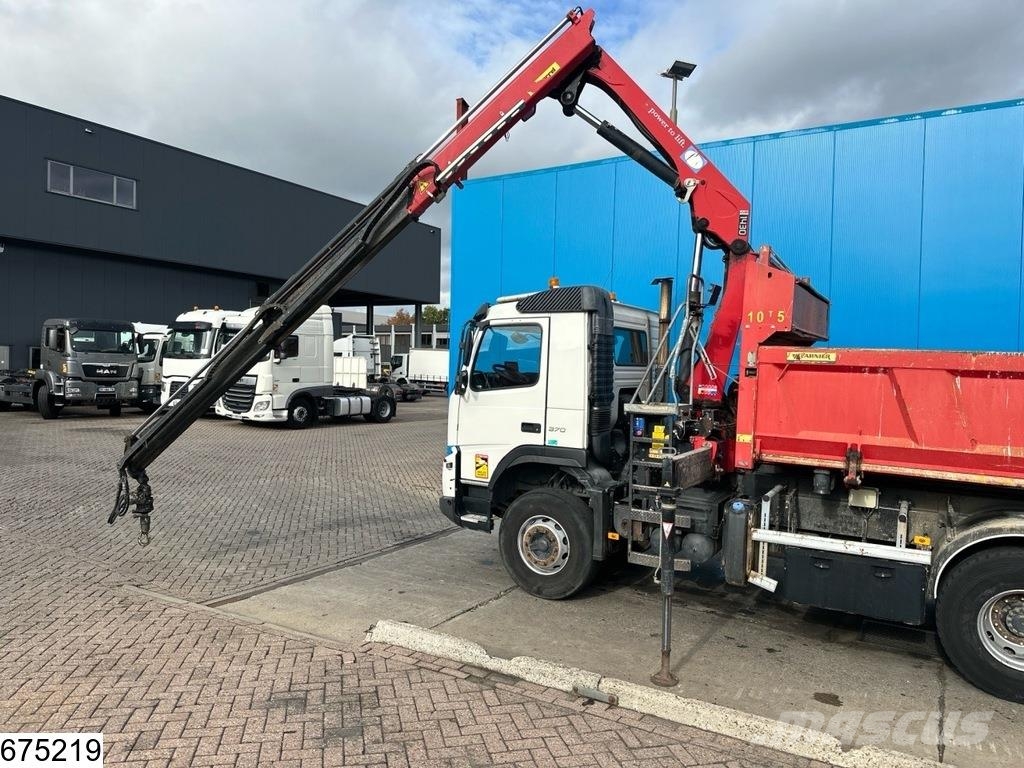 Volvo FMX 370 EURO 5, 6x4, HMF, Remote, Steel suspeniosn Kiper tovornjaki