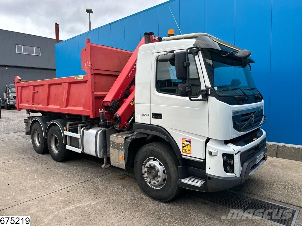 Volvo FMX 370 EURO 5, 6x4, HMF, Remote, Steel suspeniosn Kiper tovornjaki