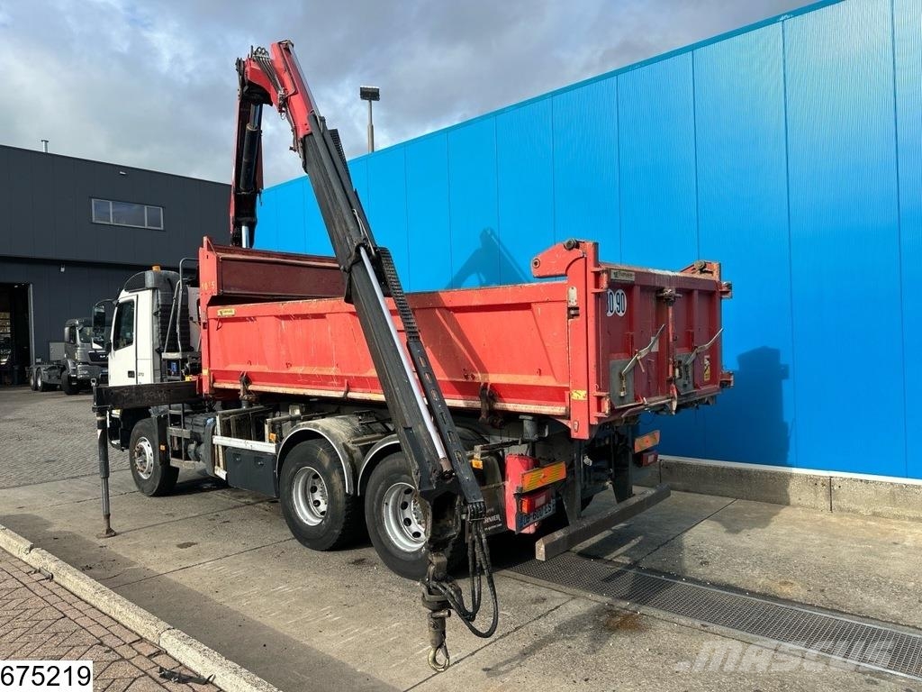 Volvo FMX 380 EURO 5, 6x4, HMF, Remote, Steel suspeniosn Pašizgāzējs