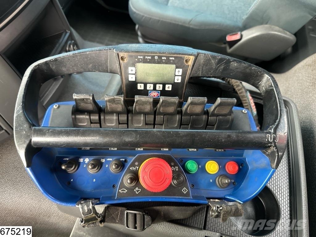 Volvo FMX 380 EURO 5, 6x4, HMF, Remote, Steel suspeniosn Pašizgāzējs