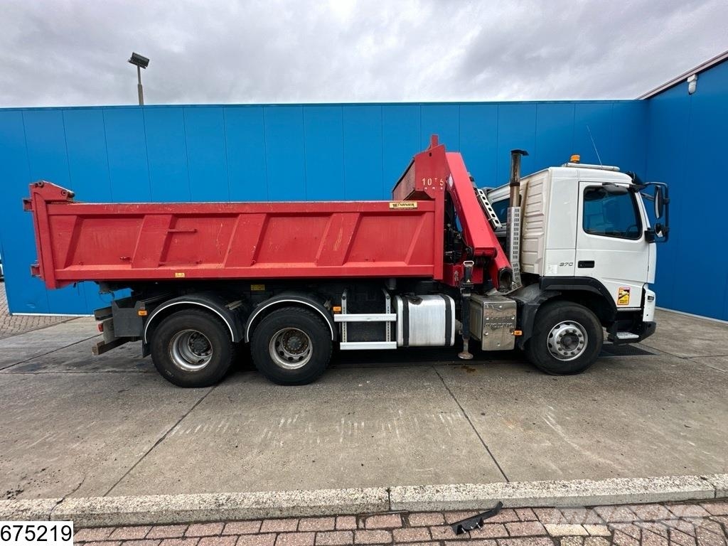 Volvo FMX 380 EURO 5, 6x4, HMF, Remote, Steel suspeniosn Pašizgāzējs