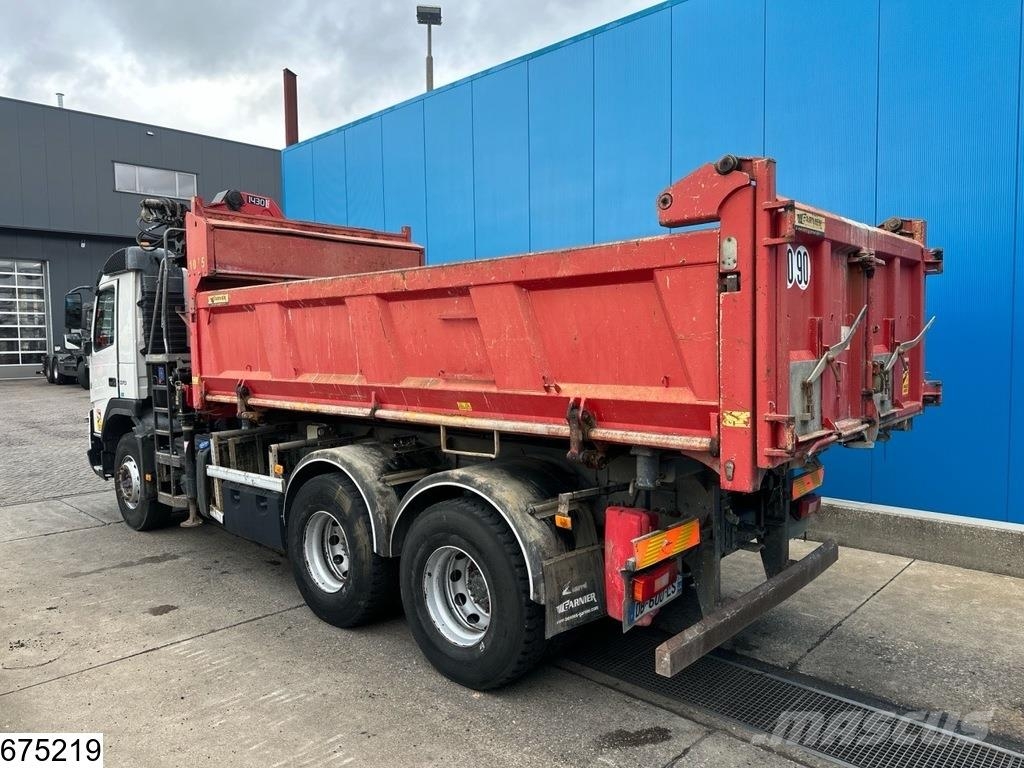 Volvo FMX 380 EURO 5, 6x4, HMF, Remote, Steel suspeniosn Pašizgāzējs