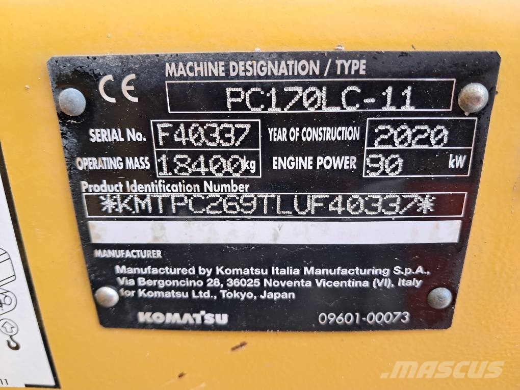 Komatsu PC170LC-11 履带挖掘机
