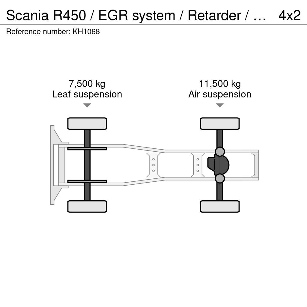 Scania R450 / EGR system / Retarder / Topline / Standklim Trekkers