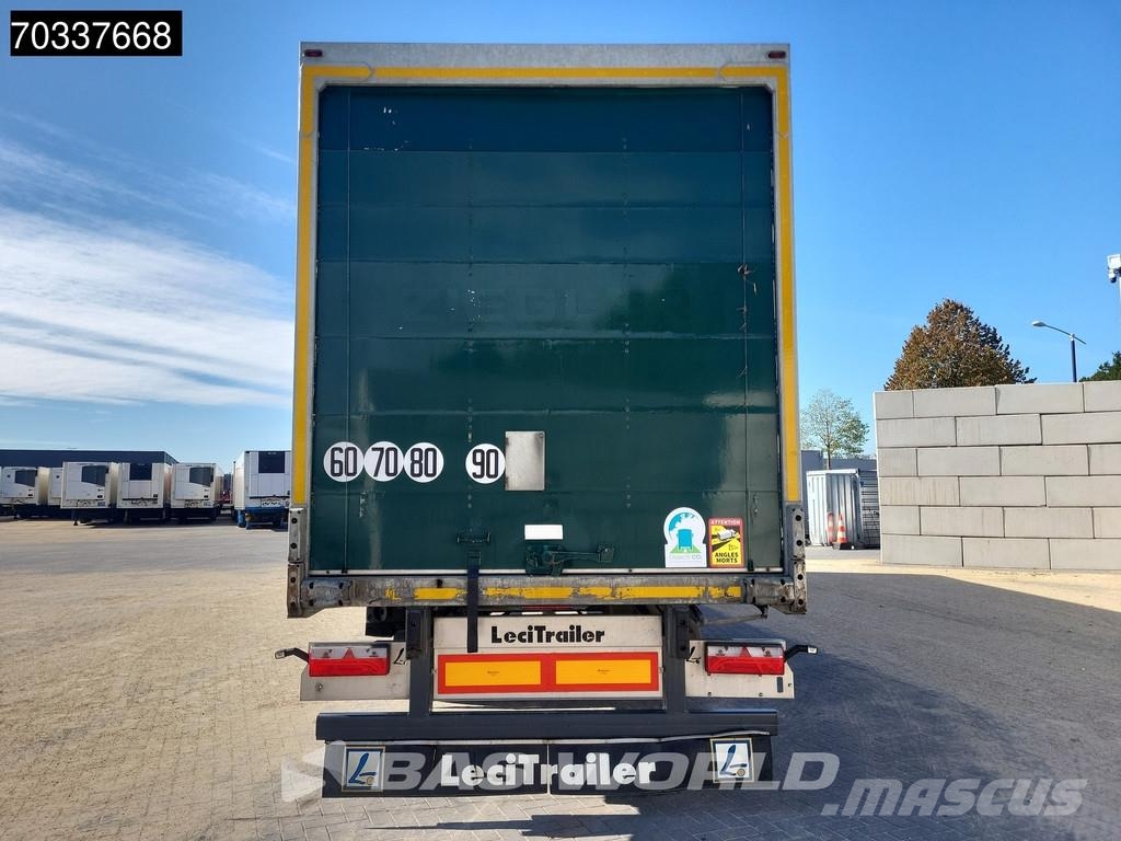 Lecitrailer 3E20 Rolltor Liftachse SAF Semirimorchi a cassone chiuso
