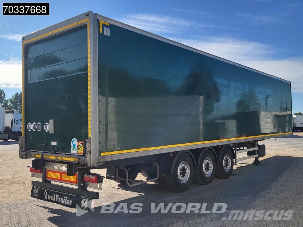 Lecitrailer 3E20 Rolltor Liftachse SAF Semirimorchi a cassone chiuso
