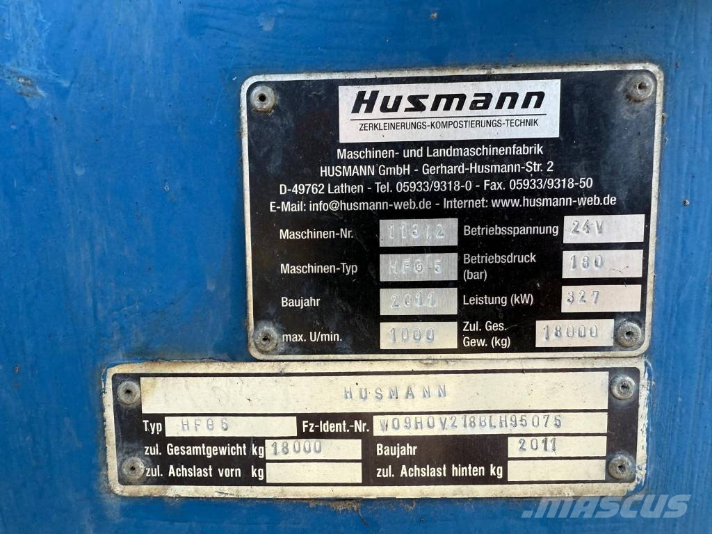 Rozdrabniacz Husmann HFG5 Affaldskværn