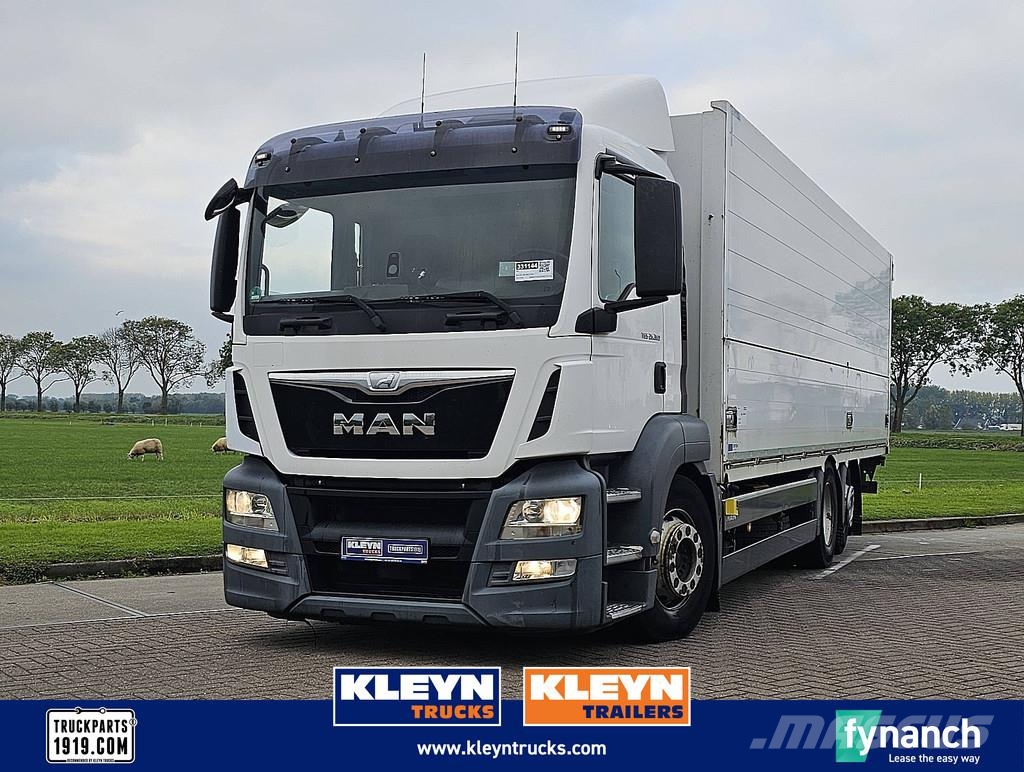 MAN 26.360 TGS 2 TONS TAILLIFT LAST AXLE STEERING 6X2- Furgons