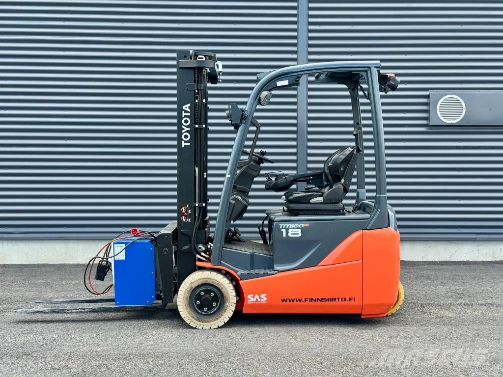 Toyota 8FBEKT18T Electric forklifts