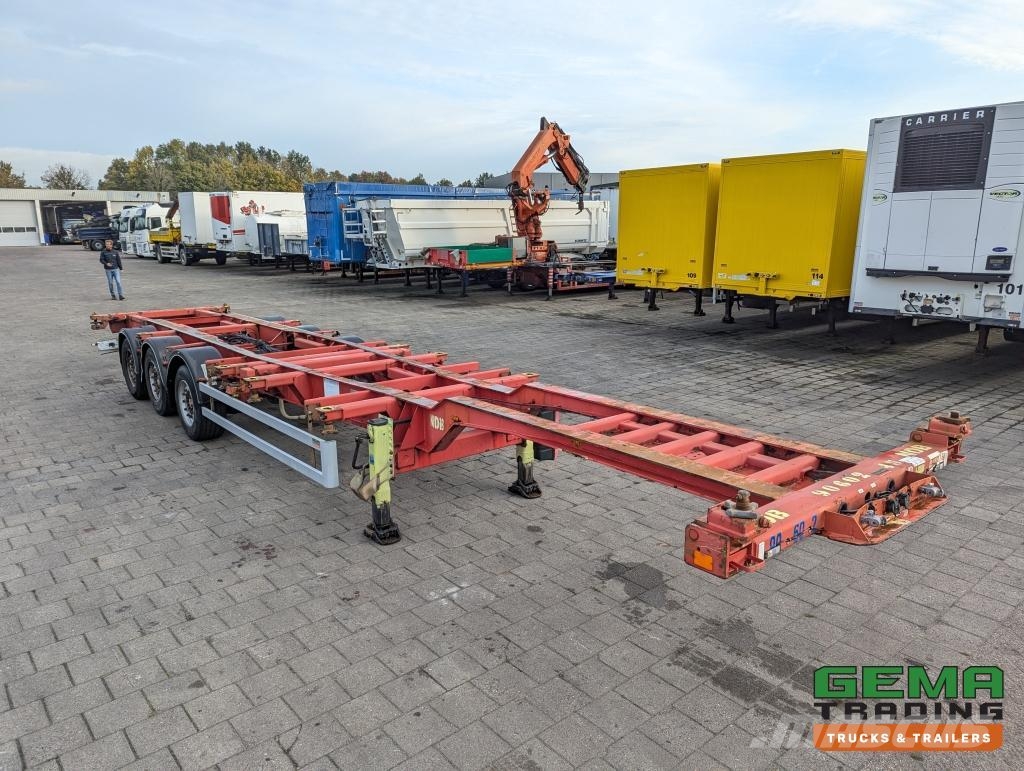 Tirsan Maxima CS 3-Assen SAF ADR FL-AT - Disc Brakes - Al Kontejnerové návěsy