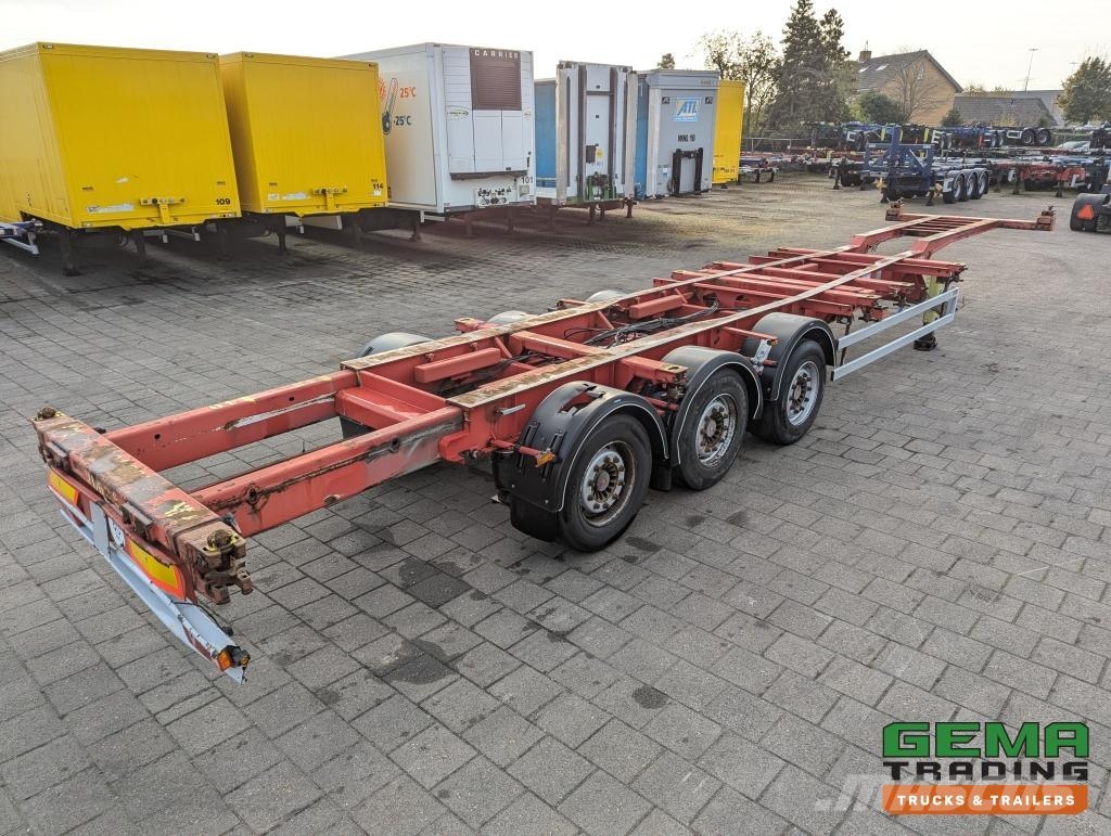 Tirsan Maxima CS 3-Assen SAF ADR FL-AT - Disc Brakes - Al Kontejnerové návěsy