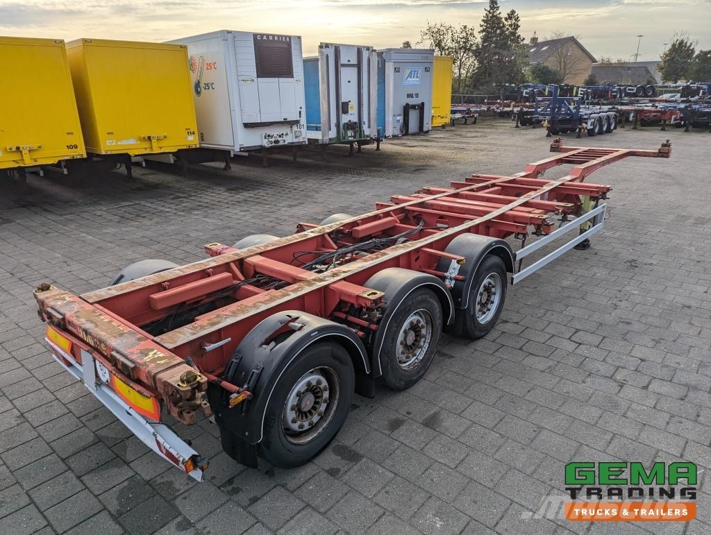 Tirsan Maxima CS 3-Assen SAF ADR FL-AT - Disc Brakes - Al Kontejnerové návěsy