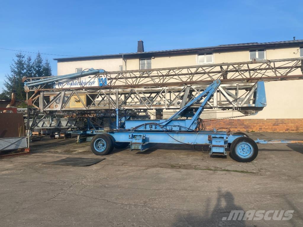 König K 21 / Kran / Turmdrehkran mit Fahrwerk 塔式起重機