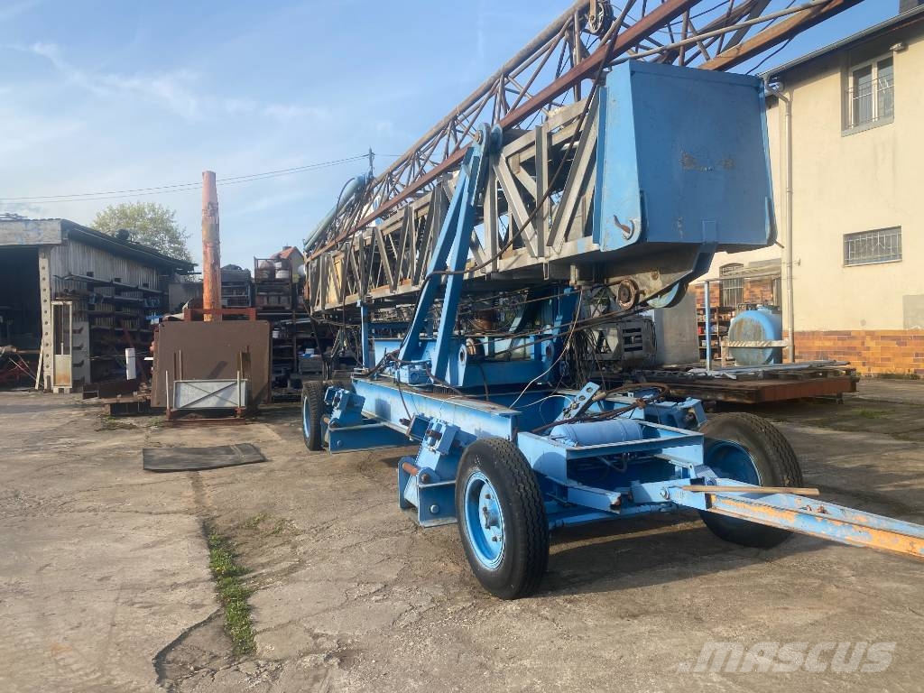König K 21 / Kran / Turmdrehkran mit Fahrwerk 塔式起重機