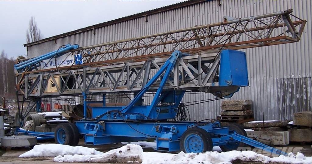 König K 21 / Kran / Turmdrehkran mit Fahrwerk 塔式起重機