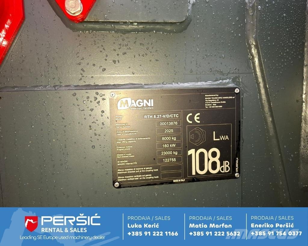 Magni RTH 8.27 TC Τηλεσκοπικοί ανυψωτές