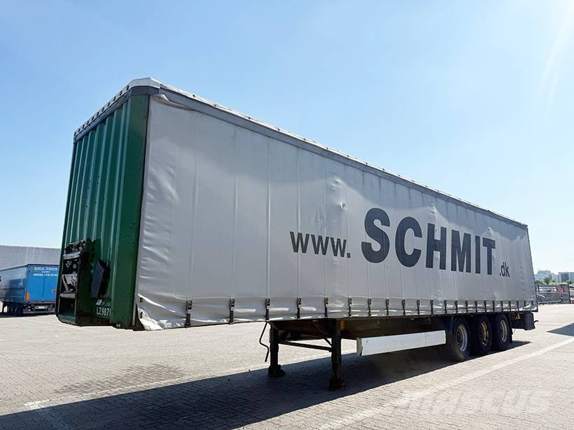 Krone Curtainsider / Planenauflieger Curtainsiderauflieger