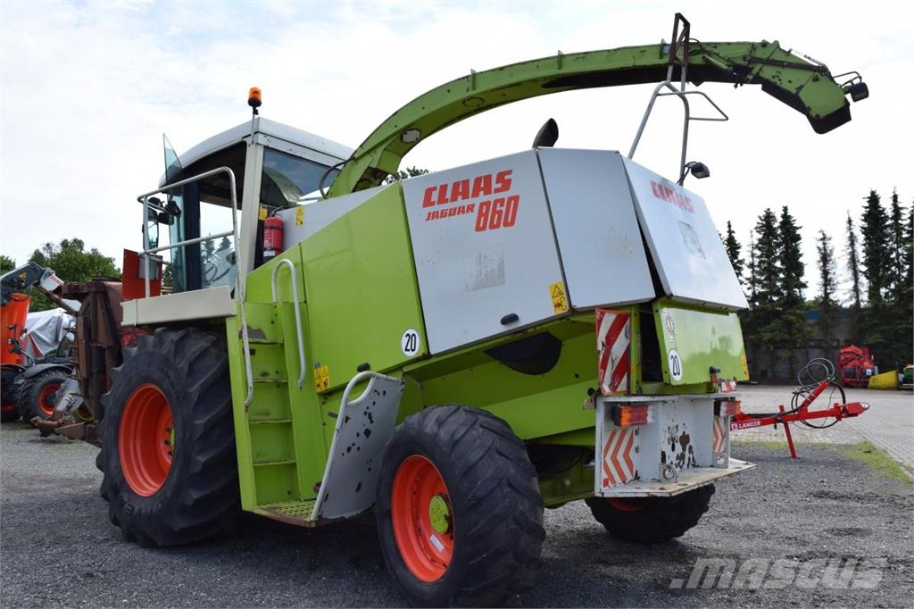 CLAAS Jaguar 860 자동 초지기계