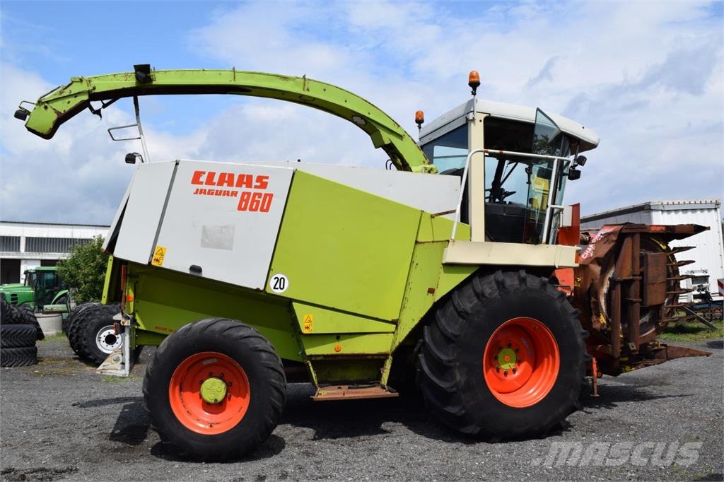 CLAAS Jaguar 860 자동 초지기계