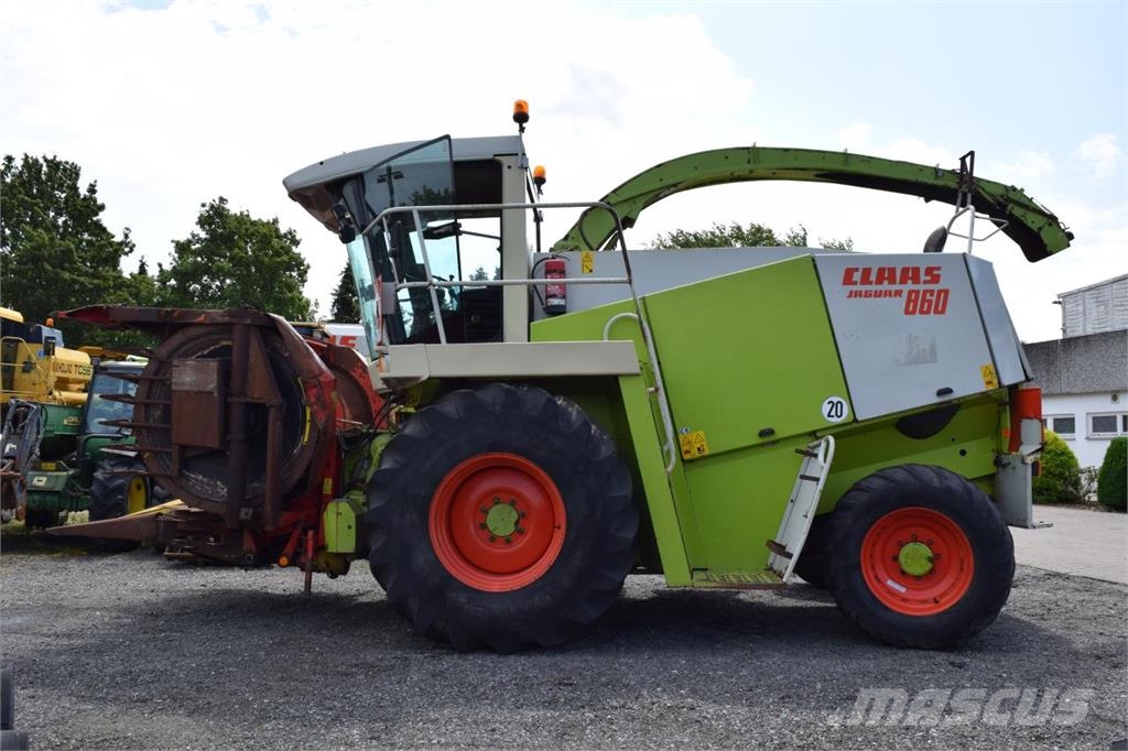 CLAAS Jaguar 860 자동 초지기계