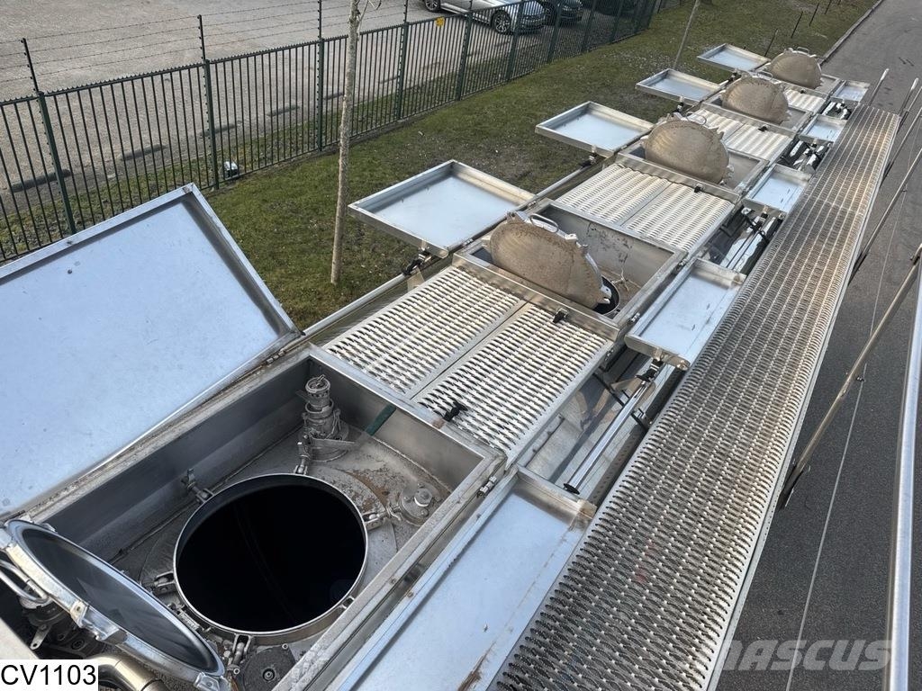  GRW Chemie 37.500 Liter, 1 Comp, Lift axle Semi Reboques Cisterna