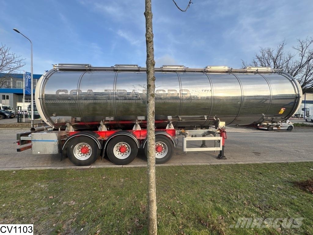  GRW Chemie 37.500 Liter, 1 Comp, Lift axle Semi Reboques Cisterna