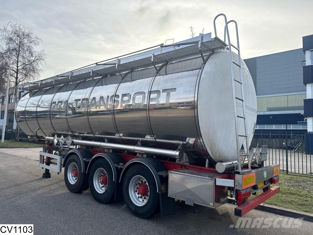  GRW Chemie 37.500 Liter, 1 Comp, Lift axle Semi Reboques Cisterna