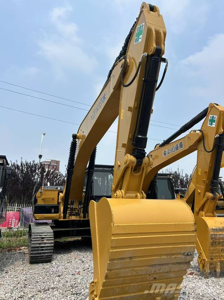 CAT 329D2L Materialumschlag