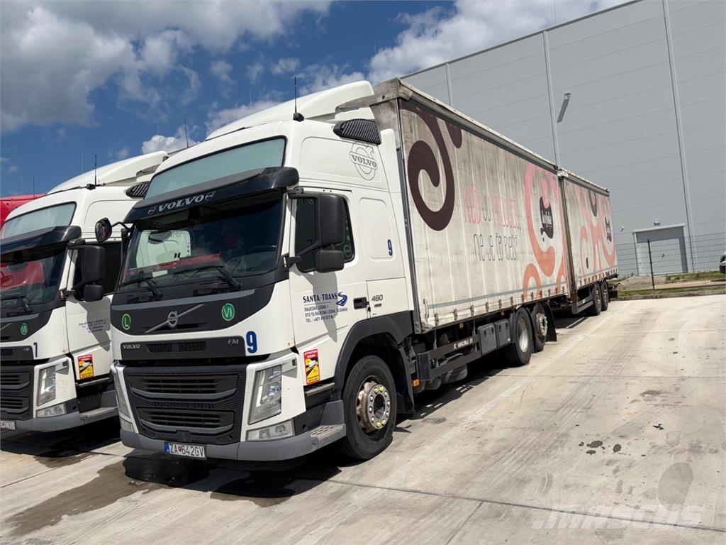 Volvo FM 460 6X2 + SCHWARZMULLER TPA 2/E Flatbed / Dropside trucks