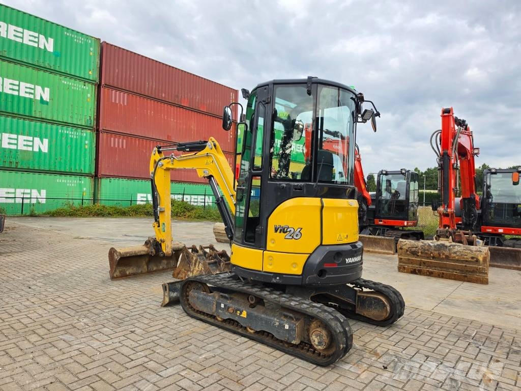Yanmar Vio 26-6 소형 굴삭기 7톤 미만
