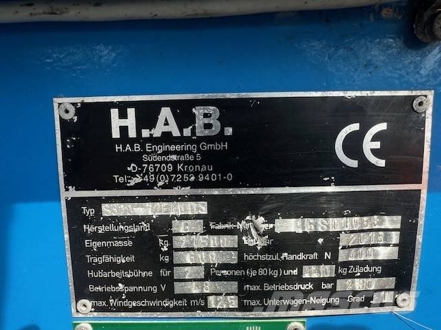 HAB S320-12E4wds | 2015 剪叉式升降机